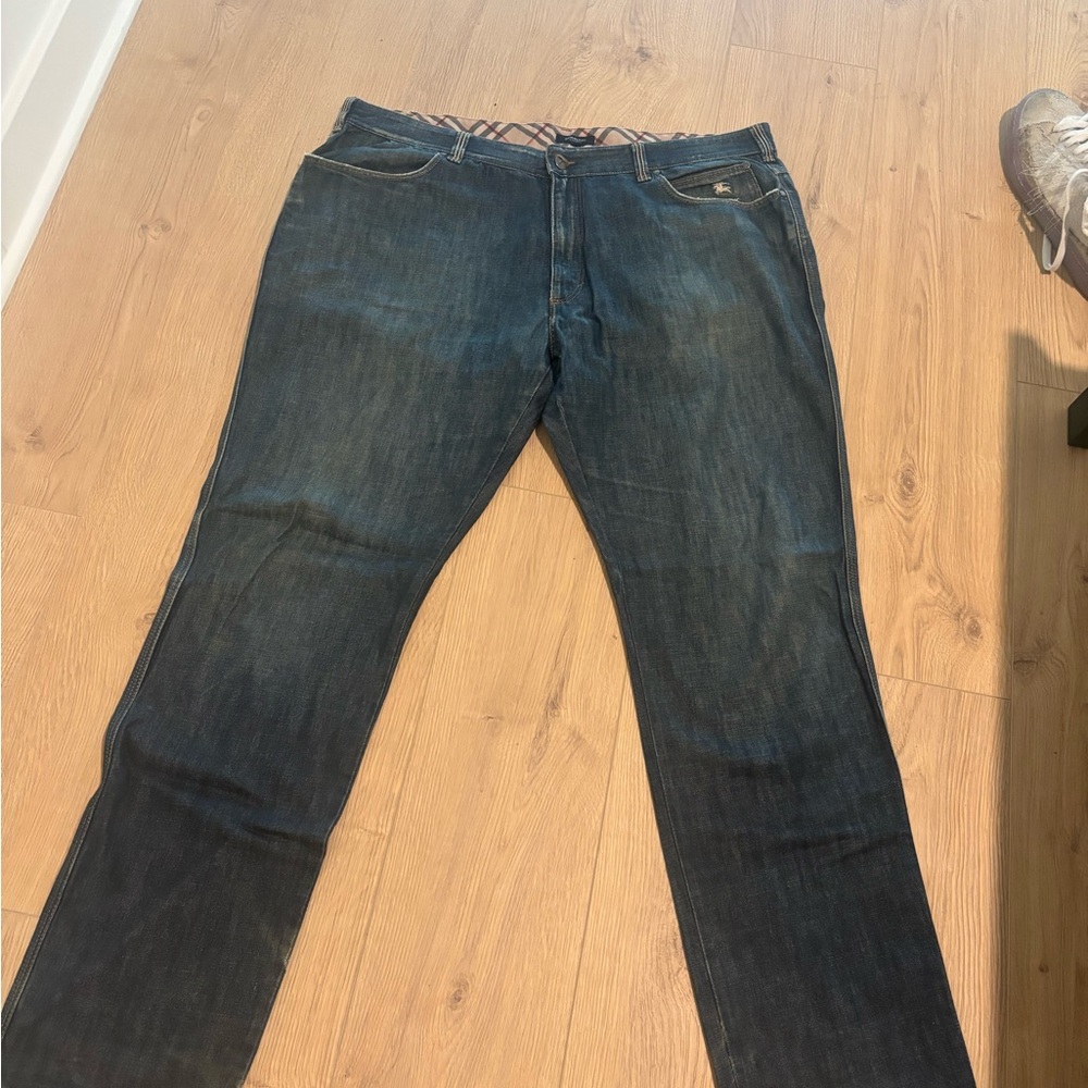 Burberry Dark Blue Straight Jeans